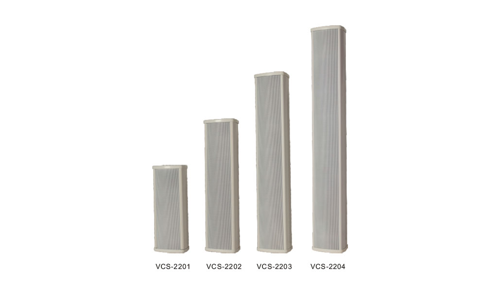 Water-proof Outdoor Column Speaker: VCS-2201~2204