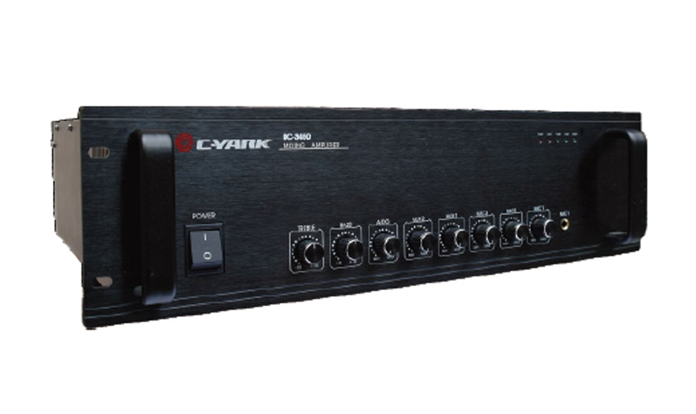 3U Mixing Amplifier With USB