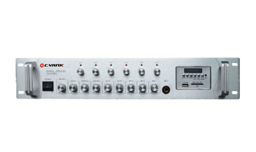6zones separately control volume with USB Mixing Amplifier
